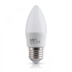 Bulb LED C37 E27 7W 230V warm white