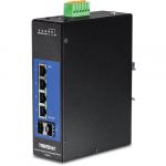 TRENDNET Industri Switch 6 Port Gbit L2 Haldatav DIN-Raali