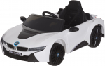 BMW i8 12V Electric Car, White