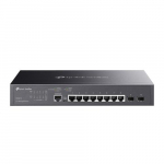 TP-LINK 8-port Gigabit L2+ hallatav switch 2 SFP-pesaga