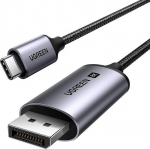 . Ugreen CM556 USB-C ja DisplayPort 8K 1 meetri pikkuselt - must