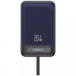 USAMS Powerbank XM seeria CD219 10000mAh Magnetic Wireless czarny