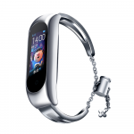 Fusion Metal Bracelet band for Xiaomi Mi Band 3 | 4| 5 | 6 silver