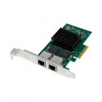MicroConnect 2 port RJ45 network card, PCIe Main chip : Intel I350 Intel