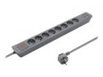 QOLTEC 50285 Surge Protector 8 Sockets, 2xUSB, 1.8m