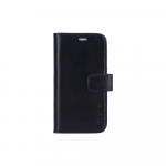 RADICOVER Radiation protected Mobilewallet Leather iPhone 12 Mini 2in1 Magnetcover Black