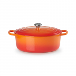 LE CREUSET Signature Rstriahi mmargune 33 cm ahjukindla punase vrviga (21178330902430)