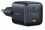 AUKEY PA-B1L Black Omni a II mini seinalaadija