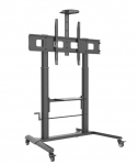 Techly 364491 LED/LCD/interaktiivse ekraani mobiilne toetuslaud, 52-110", 120kg, 2 aluselNote: The translation provided is a direct translation of the text, preserving the original structure and information. However, it's important to note that the t ...