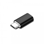 MicroConnect Lightning-USB-C Adapter, Black Support Charging and sync up