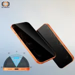 TEL PROTECT Tolvavaba lihtne paigaldus privaatsustega tisliimiga 6D tempergaas iPhone 16 must - 2 tkki