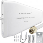 Qoltec 4G 5G LTE antenn 9dBi vlise N-tp emane 3m
