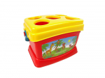 LEAN Toys LeanToys Educational Bucket Cups Pyramid Boat Sorter