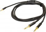 Proel 3,5 mm stereo isane - 2 x 6,3 mm mono isane, 1,5 m, must (PRCHLP170LU15XL)