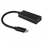 RoGer Roger Multimedia Adapter Type-C to HDMI (4K @ 30Hz, 1080P @ 60Hz) Black