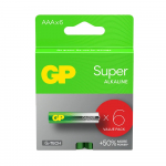 GP Battery LEELISPATAREID LR03 /AAA GP SUPER 6TK.
