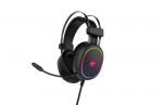 HAVIT Mngukrvikud RGB MUST 2016D Peakomplekt Juhtmega Peapael