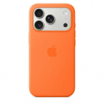 iPhone 17 Pro Silicone Case with MagSafe Orange