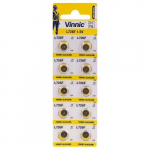 Vinnic AG2 Tablet battery in blister package 1.5v (10 pcs)