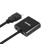Unitek Adapter HDMI - VGA + Jack 3.5mm Must