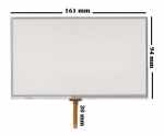 7 inch 4Wire Resistive Touch Panel TouchScreen Digitizer Screen 161 x 94 mm