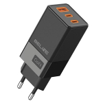 Beline Vrgutasu. 2x USB-C + 1x USB 65W must/must (ainult pea) PD 3.0 + QC 3.0 BLN3CB65 GaN