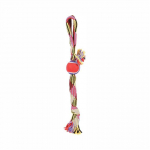 ZOLUX Zolux Twine toy with tennis ball, lasso 55 cm