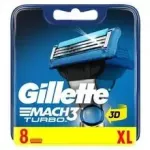 Gillette Turbo Mach 3 - Asenduspead - 12 tkki