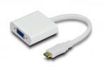 MicroConnect HDMI Mini 19C-VGA adapter M-F HDMI Mini type - VGA, White