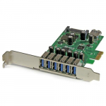 StarTech.com 7-port PCI Express USB 3.0 kaart standardne ja madalprofiilne disain