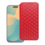 Kuubikukujuline raamatuhoiukarp XIAOMI Redmi Note 15 PRO 4G punase vrvi jaoks
