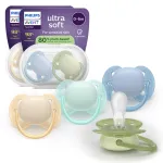 PHILIPS Avent Ultra Soft tutti, 06 kk, 4 tk, mitmevrviline (SCF091/50)