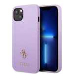 GUESS GUHCP13SPS4MU iPhone 13 mini 5.4" lilla kvakaaneline Saffiano 4G vike metallist logo