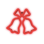 Forever Light FLNE17 CHRISTMAS BELLS Neon LED Sighboard