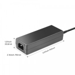 CoreParts Power Adapter 120W 24V 5A Plug:5.5*2.1 Desktop Adapter