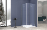 Duas stris Vento Sanremo 90X90X195 hromts profils, bez pal