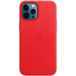 APPLE Etui MHKJ3ZE/A iPhone 12 Pro Max 6,7" czerwony/punane nahast mbris MageSafe