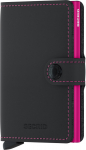 Secrid Matt Minirahakott, must/fuksia (MM-Black AND amp; Fuksia)