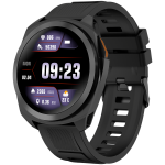 CANYON Maverick SW-83, Nutikell, Realtek 8762DT, IPS 1.32'' 360x360, ARM Cortex-M4F, RAM 192KB/ROM 128MB, 400mAh 3.8v, GPS, 128 spordireiimi, IP68, STRAVA tugi, reaalajas pulss ja SpO2, must korpus ja silikoontriibula 46*45.4mm 259*20mm, must