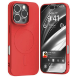 Mercury MagSafe poolsilikoonist iPhone 16 Pro 6.3" punane /punane