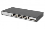 Digitus 24-porti Gigabitti switch Haldatud must