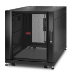 APC NetShelter SX, Serveri riivik, 12U, Must, 658K x 600L x 1070S mm