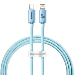 Baseus Crystal Shine USB-CLightning kaabel 20W 1,2 m / sinine