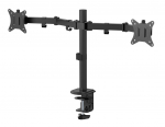 eSTUFF Dual Office Monitor Desk Mount Quick Release VESA