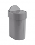 TRASH BIN JUNIOR 8009 02 4.8 L GREY