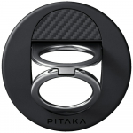 PITAKA MagEZ Grip 3 MagSafe magnetiline telefonihoidja, must hall