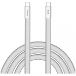 Verbatim Kaabel Sync AND Charge SoftTouch USB-CUSB-C 60W PD3.0 120cm valge 30274