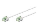Goobay CAT 8.1 U/UTP, kaabristamata 15 cm lappkabel, valge