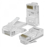 Qoltec RJ45 modulaarne pistik CAT6, UTP, 100 tk