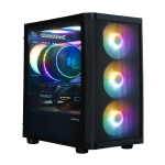 ZALMAN M4 SE, mATX Mini Tower PC-kast, 6 x 120 mm FRGB-ventilaatorit, must